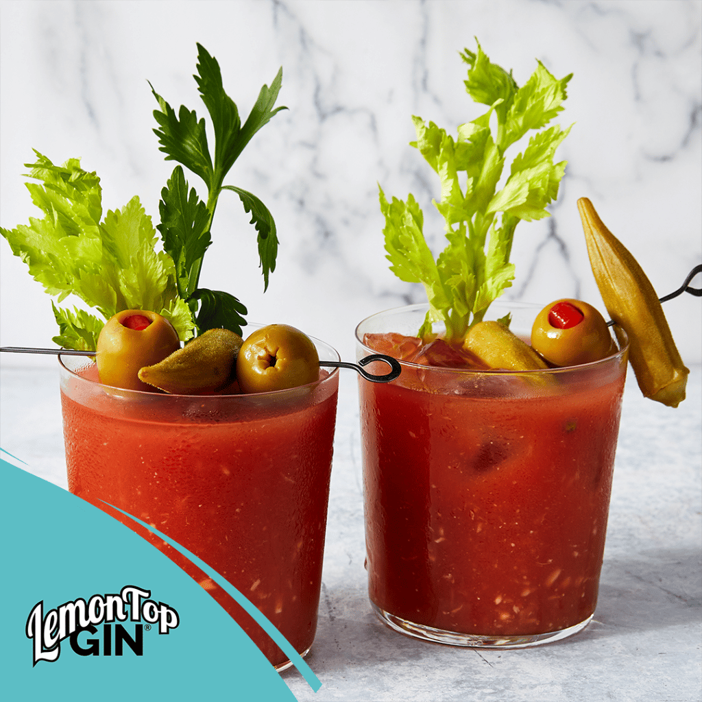 Bloody Mary Cocktail Recipe with LemonTop Gin